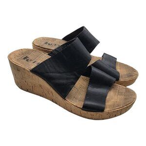 Korks by Kork Ease Deltona Wedge Sandals Size 10